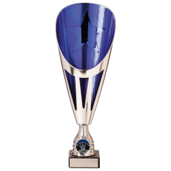 Rising Star Deluxe Blue & Silver Trophy Rising Star Deluxe Blue & Silver Trophy
