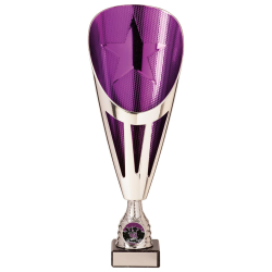 Rising Star Deluxe Purple & Silver Trophy Rising Star Deluxe Purple & Silver Trophy
