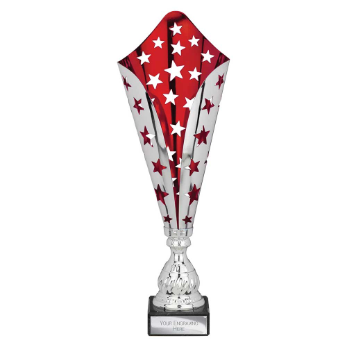 Galaxy Red & Silver 390mm Galaxy Red & Silver 390mm