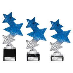 Trinity Star Blue & Silver Trophy Trinity Star Blue & Silver Trophy