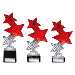 Trinity Star Red & Silver Trophy Trinity Star Red & Silver Trophy