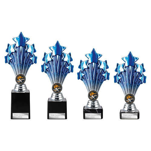 5 Star Blue & Silver