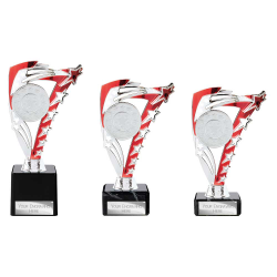Frenzy Red & Silver Trophy 185mm