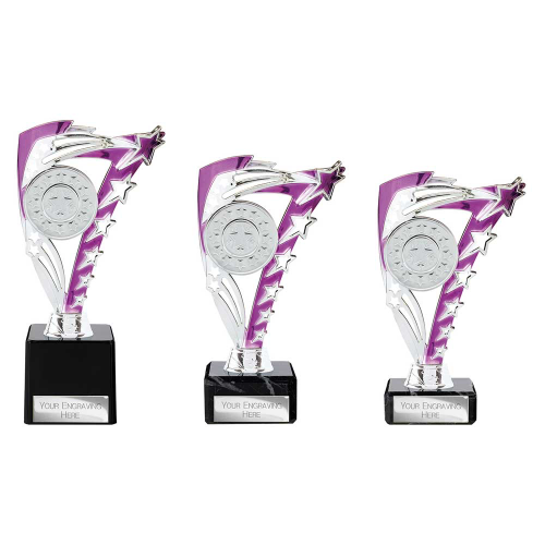 Frenzy Purple & Silver Trophy Frenzy Purple & Silver Trophy