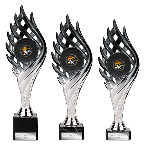 Wildfire Black & Silver Trophy