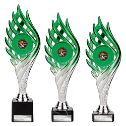 Wildfire Green & Silver Trophy Wildfire Green & Silver Trophy